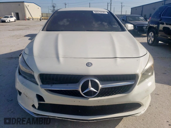 2018 Mercedes-Benz CLA 250 with VIN WDDSJ4GB4JN502413, listed as a Copart auction lot 56572235 with 85,023 mi miles and Clean title. Bid and sale history available at DreamBid. Image 5.