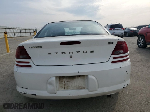 2005 Dodge Stratus SXT z VIN 1B3EL46X85N651624, wystawiony jako Copart lot #43610135 z przebiegiem 166 791 mil mil oraz Szkoda całkowita • Salvage title. Historia ofert i sprzedaży dostępna na DreamBid. Obrazek 6.