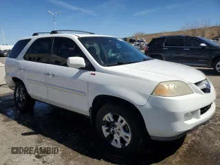 2006 Acura MDX Touring with VIN 2HNYD18606H515505, listed as a Copart auction lot 50630815 with 162,417 mi miles and Salvage Title. Bid and sale history available at carsss.com. Image 4.