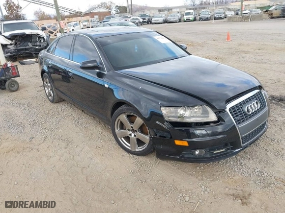 2008 Audi A6 with VIN WAUDH74F98N127066, listed as a IAAI auction lot 40738254 with 1 mi miles. Bid and sale history available at carsss.com. Image 1.