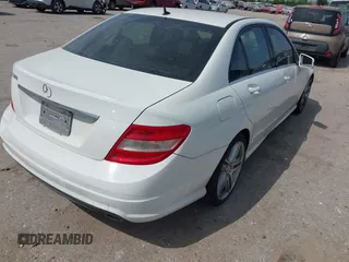 2010 Mercedes-Benz C-Class C 300 Sport with VIN WDDGF5EB1AR086684, listed as a IAAI auction lot 42064398 with 206,659 mi miles. Bid and sale history available at carsss.com. Image 4.