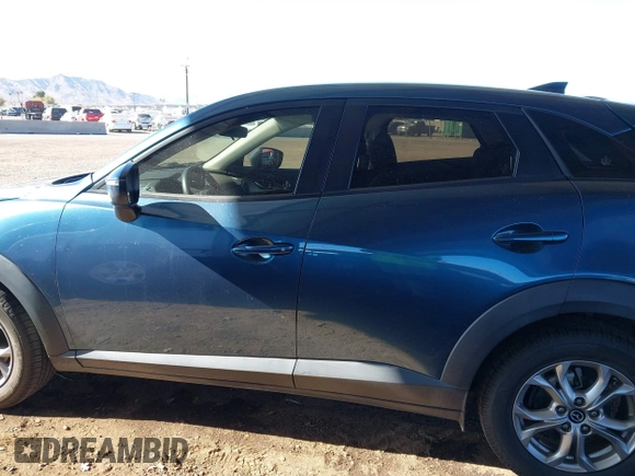 2019 Mazda CX-3 Sport with VIN JM1DKDB7XK1419841, listed as a IAAI auction lot 41699781 with 46,716 mi miles. Bid and sale history available at carsss.com. Image 14.