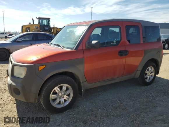 2003 Honda Element EX with VIN 5J6YH28553L801978, listed as a Copart auction lot 63330115 with 286,203 mi miles and Clean title. Bid and sale history available at DreamBid. Image 1.