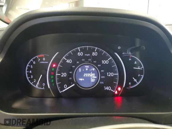2013 Honda CR-V LX with VIN 5J6RM4H38DL041265, listed as a Copart auction lot 56276645 with 233,589 mi miles and Clean Title. Bid and sale history available at DreamBid. Image 9.