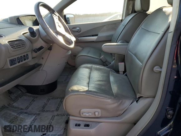 2005 Nissan Quest SE with VIN 5N1BV28U25N131126, listed as a Copart auction lot 45471885 with 158,059 mi miles and Clean Title. Bid and sale history available at carsss.com. Image 7.