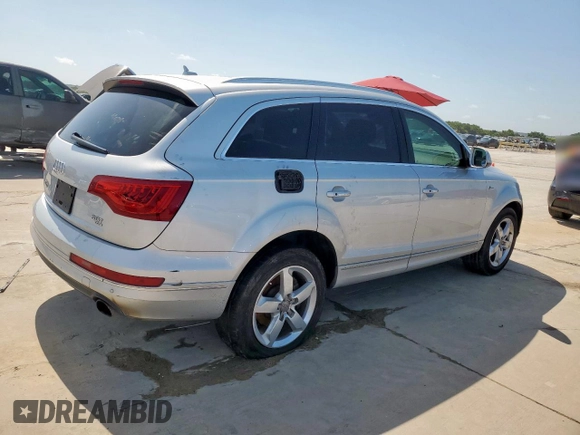 2015 Audi Q7 Premium Plus with VIN WA1LGAFE3FD022460, listed as a Copart auction lot 64338415 with 169,479 mi miles and Clean title. Bid and sale history available at DreamBid. Image 3.