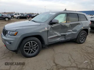 2021 Jeep Grand Cherokee Trailhawk with VIN 1C4RJFLG1MC867623, listed as a Copart auction lot 77439274 with 18,835 mi miles and Clean Title. Bid and sale history available at carsss.com. Image 1.