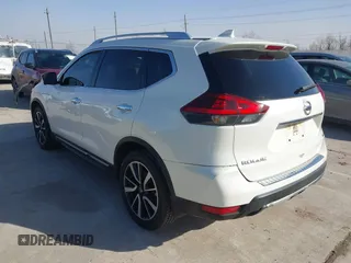 2018 Nissan Rogue SV with VIN JN8AT2MT4JW487069, listed as a IAAI auction lot 41704570 with 98,360 mi miles and . Bid and sale history available at carsss.com. Image 3.