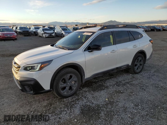2020 Subaru Outback with VIN 4S4BTGHD1L3190129, listed as a Copart auction lot 81081874 with 36,944 mi miles and Salvage title. Bid and sale history available at DreamBid. Image 1.