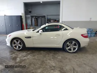 2012 Mercedes-Benz SLK-Class SLK 350 with VIN WDDPK5HA7CF033281, listed as a IAAI auction lot 41446225 with 99,518 mi miles. Bid and sale history available at carsss.com. Image 14.