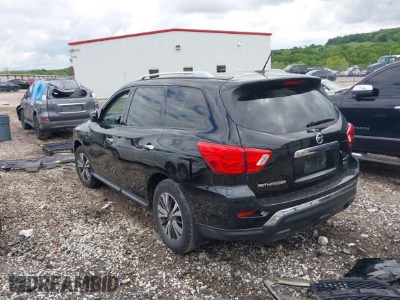 2017 Nissan Pathfinder Platinum with VIN 5N1DR2MM3HC676805, listed as a IAAI auction lot 42218441 with 61,260 mi miles and . Bid and sale history available at DreamBid. Image 3.