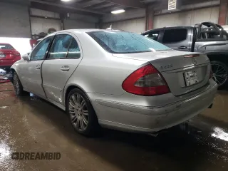 2007 Mercedes-Benz E-Class 3.5L with VIN WDBUF87X87X218737, listed as a Copart auction lot 47632535 with 123,742 mi miles and Salvage Title. Bid and sale history available at carsss.com. Image 2.