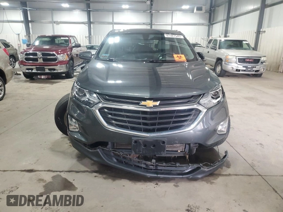 2018 Chevrolet Equinox LT with VIN 3GNAXJEV9JS644043, listed as a Copart auction lot 47387545 with 90,648 mi miles and Salvage Title. Bid and sale history available at DreamBid. Image 5.