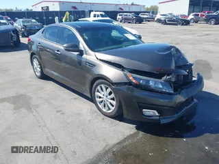 2014 Kia Optima EX z VIN 5XXGN4A71EG346924, wystawiony jako IAAI lot #41863871 z przebiegiem 230 605 mil mil oraz . Historia ofert i sprzedaży dostępna na DreamBid. Obrazek 1.