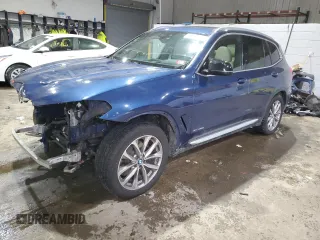 2018 BMW X3 xDrive30i with VIN 5UXTR9C5XJLC83992, listed as a Copart auction lot 46091265 with 72,430 mi miles and Salvage Title. Bid and sale history available at carsss.com. Image 1.