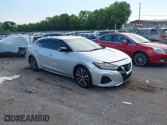 2019 Nissan Maxima SV with VIN 1N4AA6AV4KC376688, listed as a IAAI auction lot 42567641 with 178,411 mi miles and . Bid and sale history available at DreamBid. Image 1.