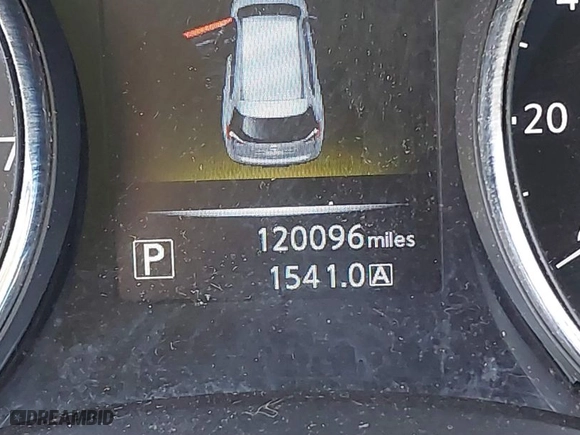 2015 Nissan Rogue SL with VIN 5N1AT2MV3FC919863, listed as a IAAI auction lot 41813114 with 120096 miles. Bid and sale history available at carsss.com. Image 15.