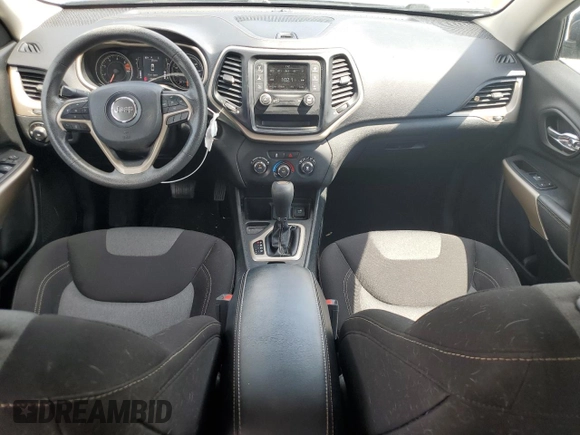 2018 Jeep Cherokee Latitude with VIN 1C4PJLCB4JD573908, listed as a Copart auction lot 51407575 with 86,509 mi miles and Salvage Title. Bid and sale history available at carsss.com. Image 8.