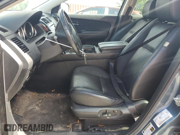 2014 Mazda CX-9 Touring with VIN JM3TB3CV2E0435343, listed as a Copart auction lot 51261995 with 143,270 mi miles and Salvage Title. Bid and sale history available at carsss.com. Image 7.