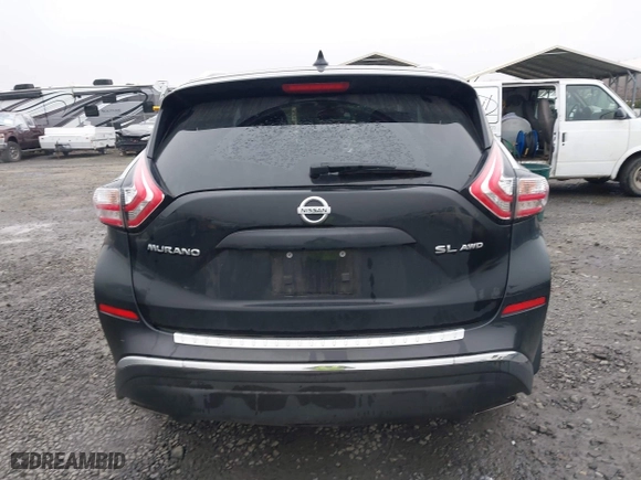 2018 Nissan Murano Platinum with VIN 5N1AZ2MH8JN167650, listed as a IAAI auction lot 41539984 with 74,988 mi miles. Bid and sale history available at carsss.com. Image 16.