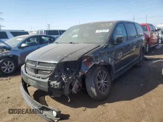 2018 Dodge Grand Caravan SE Plus with VIN 2C4RDGBG6JR248453, listed as a Copart auction lot 48735775 with 99,005 mi miles and Salvage Title. Bid and sale history available at DreamBid. Image 1.