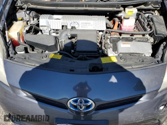 2012 Toyota Prius One with VIN JTDKN3DU4C1502095, listed as a Copart auction lot 66221805 with 124,023 mi miles and Salvage title. Bid and sale history available at DreamBid. Image 11.
