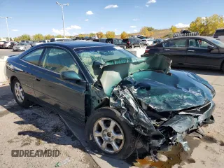 2001 Toyota Solara SE with VIN 2T1CF28P51C533364, listed as a Copart auction lot 75689584 with 126,642 mi miles and Salvage Title. Bid and sale history available at carsss.com. Image 4.