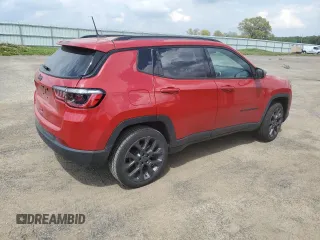 2021 Jeep Compass 80th Anniversary with VIN 3C4NJDEBXMT532899, listed as a Copart auction lot 55304905 with 44,299 mi miles and Salvage title. Bid and sale history available at DreamBid. Image 3.