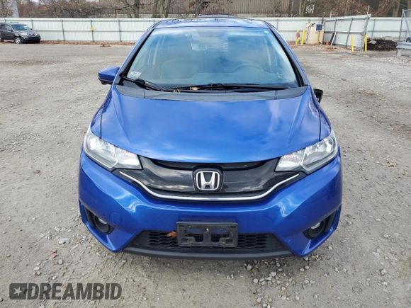 2017 Honda Fit EX-L with VIN 3HGGK5H80HM704757, listed as a Copart auction lot 80079734 with 53,397 mi miles and Salvage Title. Bid and sale history available at DreamBid. Image 5.
