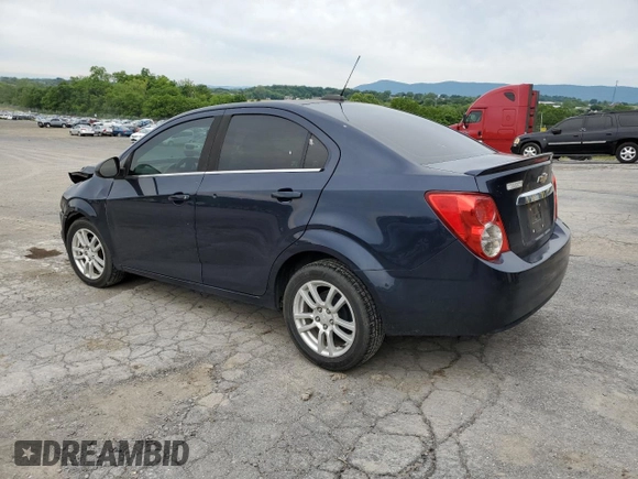 2015 Chevrolet Sonic LT with VIN 1G1JC5SH4F4187829, listed as a Copart auction lot 58529775 with 119,036 mi miles and Salvage title. Bid and sale history available at DreamBid. Image 2.