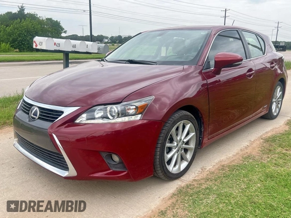 2013 Lexus CT 200h z VIN JTHKD5BH3D2165045, wystawiony jako Copart lot #59756555 z przebiegiem 106 547 mil mil oraz Czysty tytuł • Clean title. Historia ofert i sprzedaży dostępna na DreamBid. Obrazek 2.