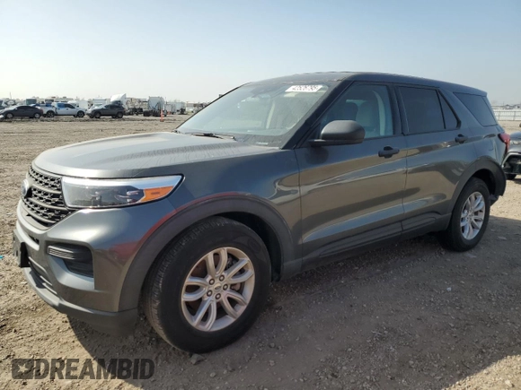 2020 Ford Explorer with VIN 1FMSK7BH9LGC37317, listed as a Copart auction lot 42526795 with 0 mi miles and Salvage Title. Bid and sale history available at carsss.com. Image 1.