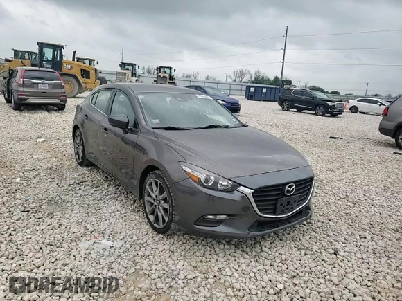 2018 Mazda 3 Touring with VIN 3MZBN1L33JM238863, listed as a Copart auction lot 51844805 with 75,615 mi miles and Salvage Title. Bid and sale history available at DreamBid. Image 11.