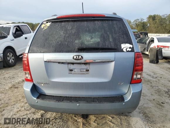 2014 Kia Sedona EX with VIN KNDMH4C72E6555952, listed as a Copart auction lot 73847454 with 136,533 mi miles and Salvage Title. Bid and sale history available at carsss.com. Image 6.