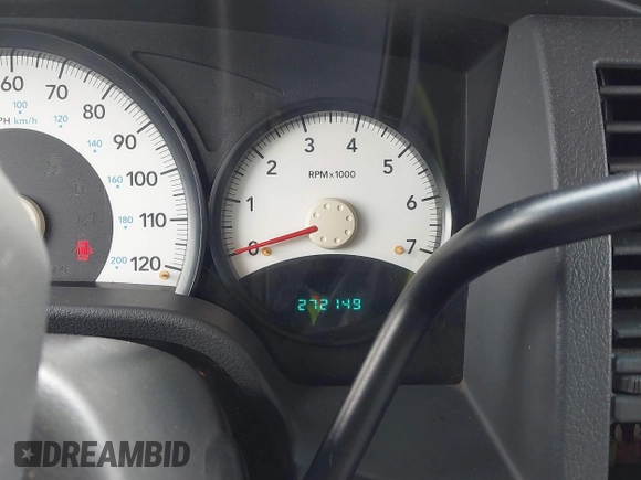 2005 Dodge Durango SXT with VIN 1D4HD38N95F506717, listed as a IAAI auction lot 41737887 with 272,149 mi miles and . Bid and sale history available at DreamBid. Image 7.