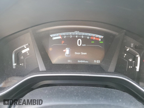 2017 Honda CR-V EX with VIN 2HKRW2H55HH613361, listed as a Copart auction lot 50784505 with 64,844 mi miles and Salvage Title. Bid and sale history available at carsss.com. Image 9.
