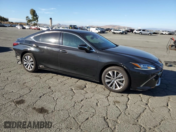 2021 Lexus ES with VIN 58ACA1C1XMU001292, listed as a Copart auction lot 77035514 with 142,564 mi miles and Salvage Title. Bid and sale history available at carsss.com. Image 4.