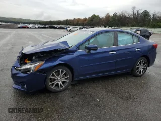 2018 Subaru Impreza Limited with VIN 4S3GKAU68J3616106, listed as a Copart auction lot 63269735 with 30,865 mi miles and Salvage title. Bid and sale history available at DreamBid. Image 1.