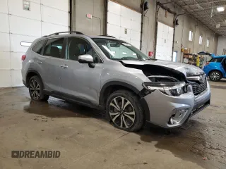 2021 Subaru Forester Limited with VIN JF2SKAUC0MH431766, listed as a Copart auction lot 56285455 with 12,956 mi miles and Salvage title. Bid and sale history available at DreamBid. Image 4.