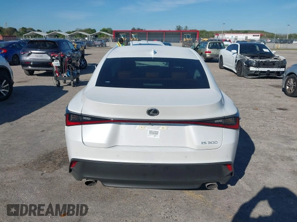 2024 Lexus IS with VIN JTHCA1D23R5133037, listed as a IAAI auction lot 41694986 with 1,905 mi miles. Bid and sale history available at carsss.com. Image 15.