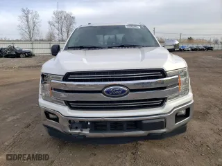 2018 Ford F-150 XL with VIN 1FTEW1CG0JFB96359, listed as a Copart auction lot 53086885 with 156,765 mi miles and Salvage Title. Bid and sale history available at carsss.com. Image 5.