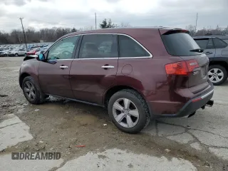 2013 Acura MDX Tech Pkg with VIN 2HNYD2H36DH505103, listed as a Copart auction lot 45061815 with 180,584 mi miles and Non Repairable. Bid and sale history available at carsss.com. Image 2.