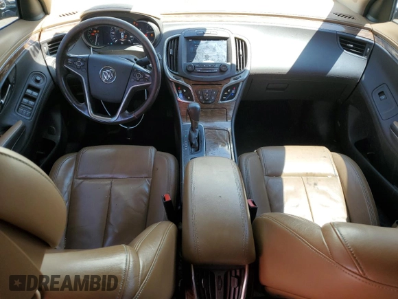 2014 Buick LaCrosse Leather with VIN 1G4GB5G32EF107833, listed as a Copart auction lot 63156855 with 187,778 mi miles and Clean title. Bid and sale history available at DreamBid. Image 8.
