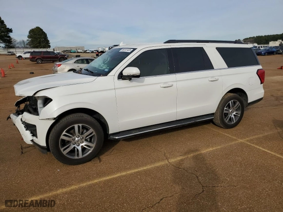 2023 Ford Expedition Max XLT with VIN 1FMJK1J87PEA46619, listed as a Copart auction lot 88197435 with NaN miles and Salvage Title. Bid and sale history available at carsss.com. Image 1.