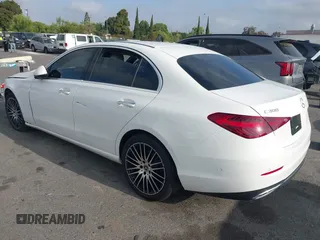 2024 Mercedes-Benz C 300 with VIN W1KAF4GB9RR237814, listed as a IAAI auction lot 42248104 with 3,045 mi miles and . Bid and sale history available at DreamBid. Image 3.