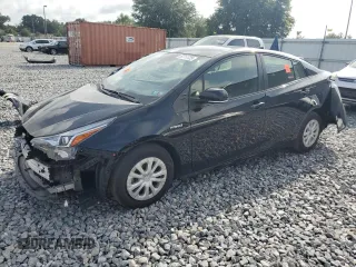 2022 Toyota Prius L Eco with VIN JTDKAMFU7N3179392, listed as a Copart auction lot 57717725 with 45,371 mi miles and Salvage title. Bid and sale history available at DreamBid. Image 1.