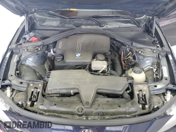 2014 BMW 3 Series 328i xDrive with VIN WBA3B5C50EP539998, listed as a Copart auction lot 57281255 with 146,476 mi miles and Salvage title. Bid and sale history available at DreamBid. Image 11.