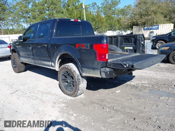 2019 Ford F-150 XL with VIN 1FTEW1E42KFC84494, listed as a IAAI auction lot 41648646 with 94,610 mi miles. Bid and sale history available at carsss.com. Image 3.