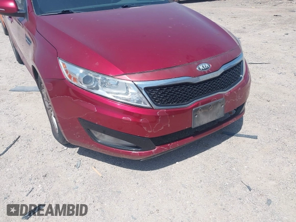 2013 Kia Optima LX with VIN 5XXGM4A7XDG247696, listed as a IAAI auction lot 42013026 with 119,209 mi miles. Bid and sale history available at carsss.com. Image 6.