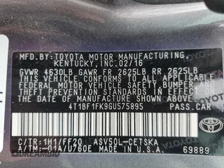 2016 Toyota Camry XLE with VIN 4T1BF1FK9GU575895, listed as a Copart auction lot 51229265 with 98,599 mi miles and Salvage Title. Bid and sale history available at carsss.com. Image 13.
